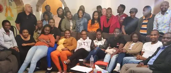 UKACA members at an indoor gathering