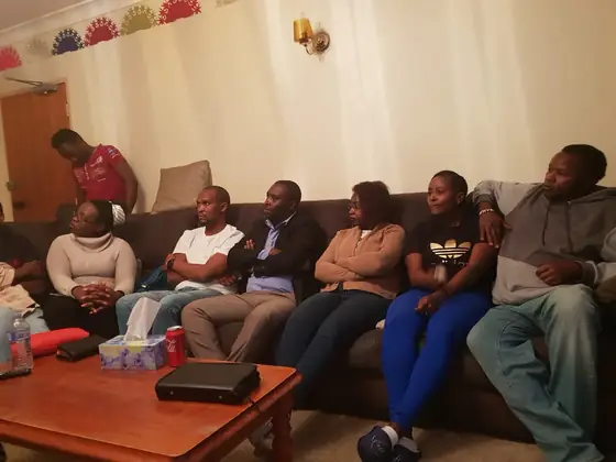 UKACA members gathered together